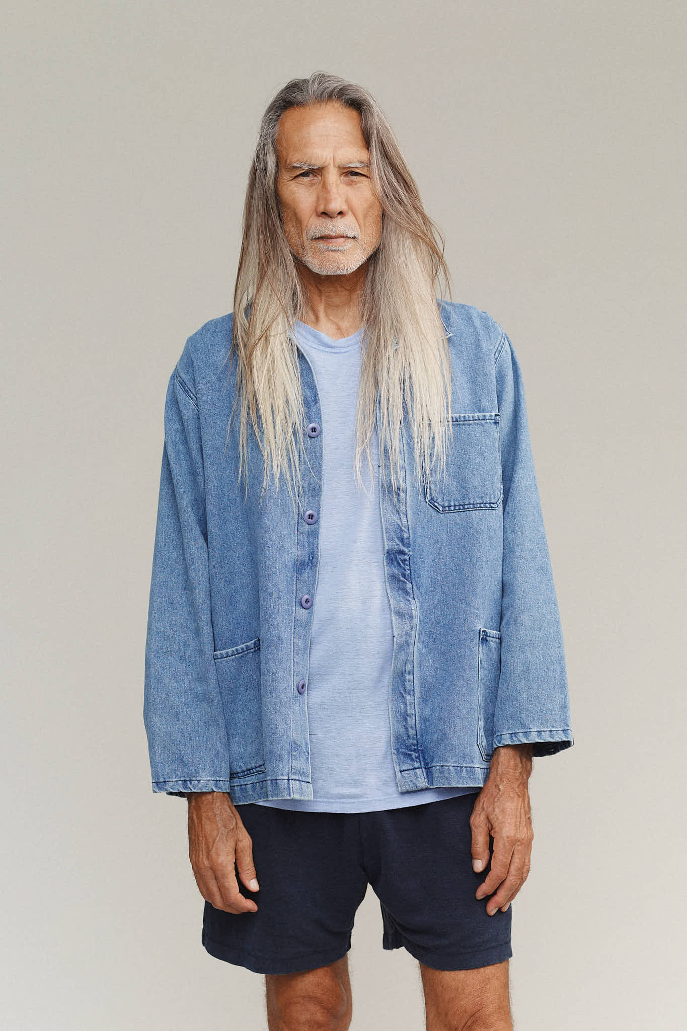 Denim Olympic Jacket - Image 4