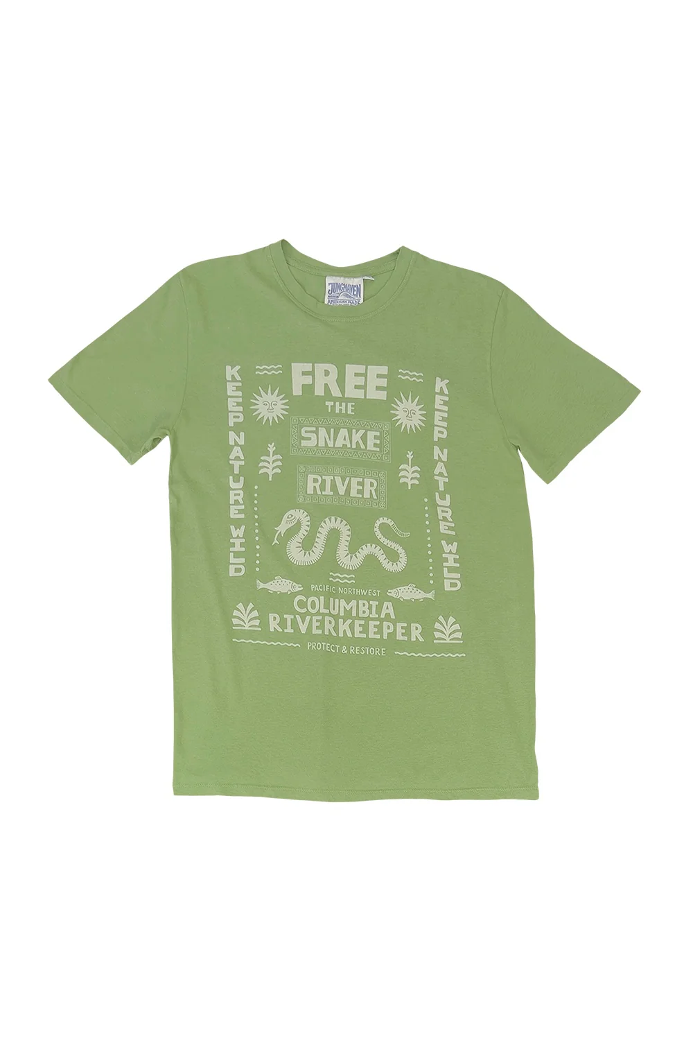 Free The Snake River Basic Tee - Image 3
