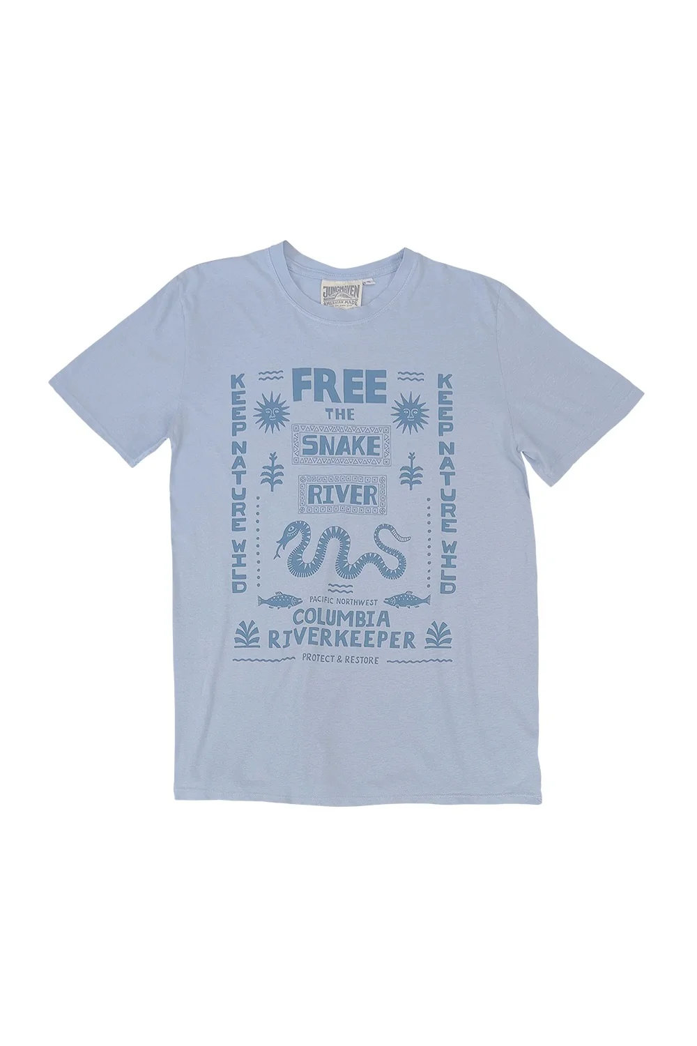 Free The Snake River Basic Tee - Image 4
