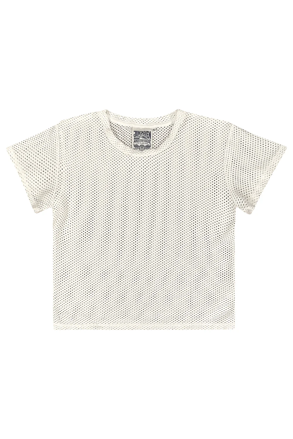 Carmen Mesh Cropped Tee - Image 19