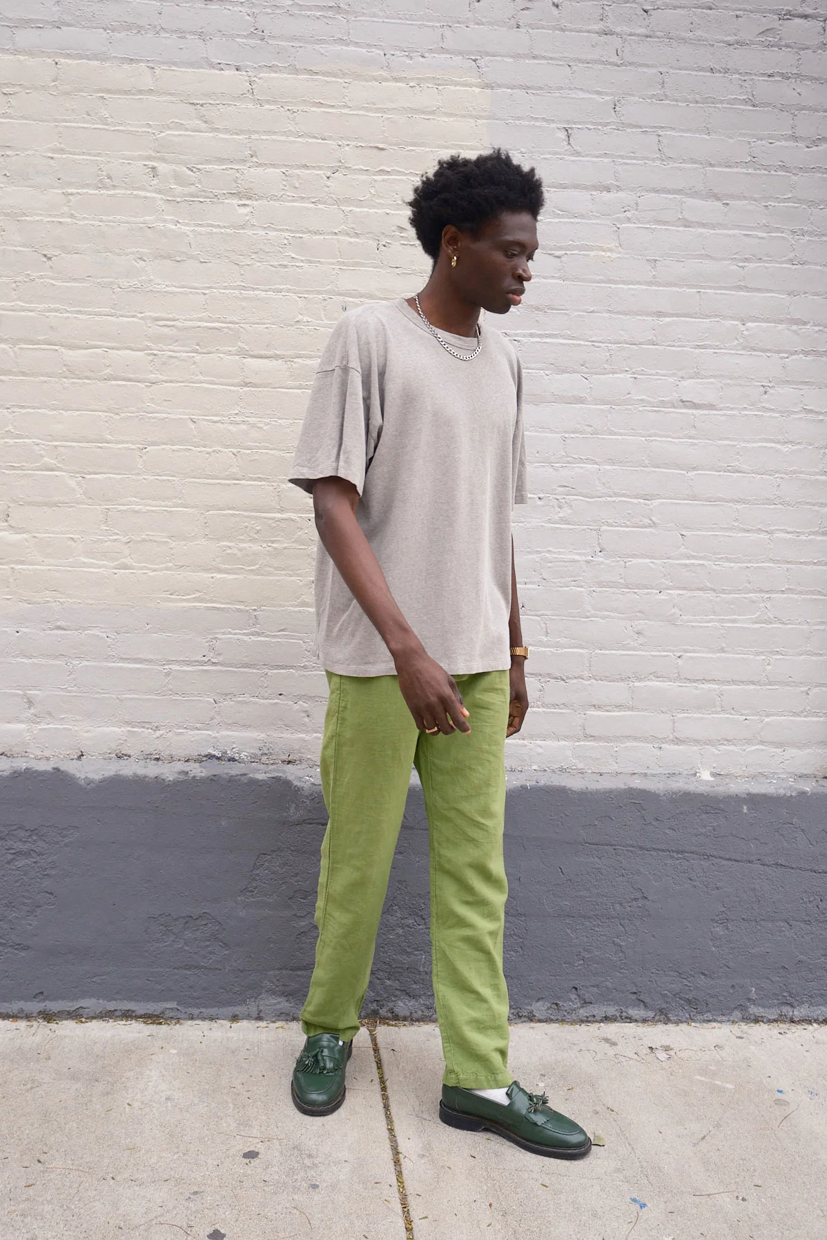 Heathered Vernon Oversized Tee - Image 7
