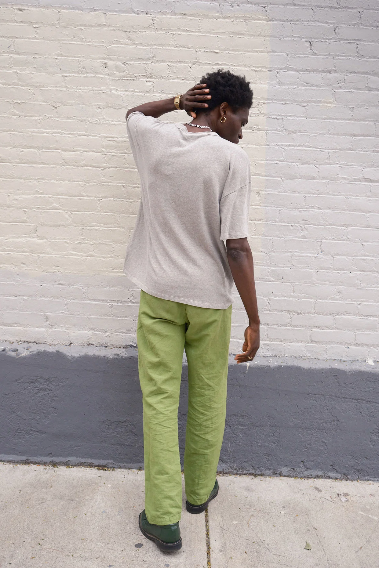 Heathered Vernon Oversized Tee - Image 8