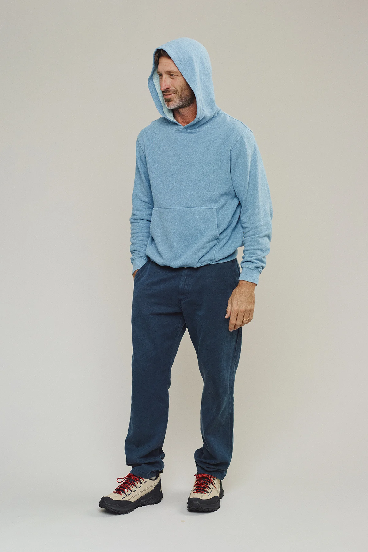Heathered Powell Hooded Sweatshirt - Image 3