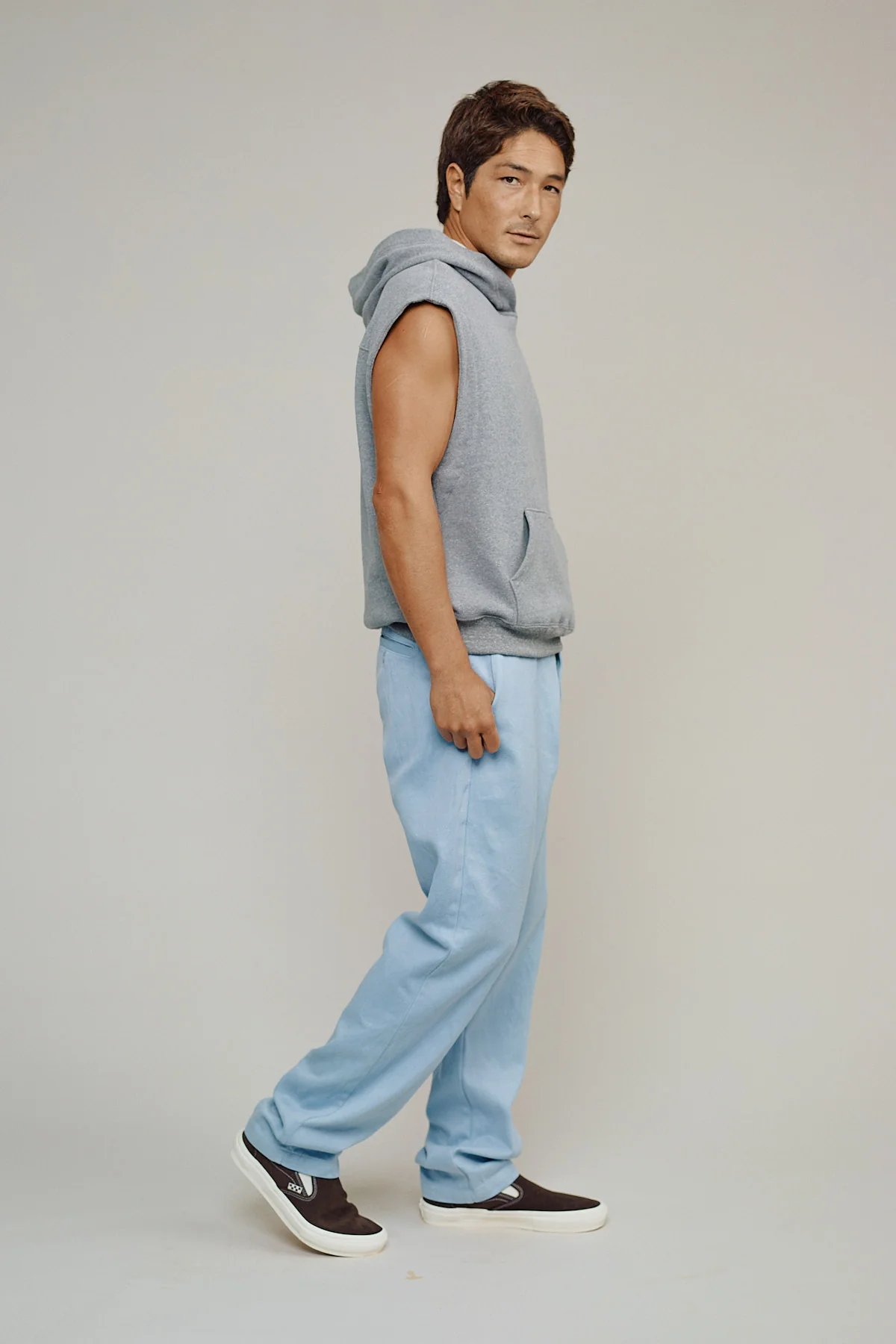 Heathered Balboa Hooded Sweatshirt - Image 5