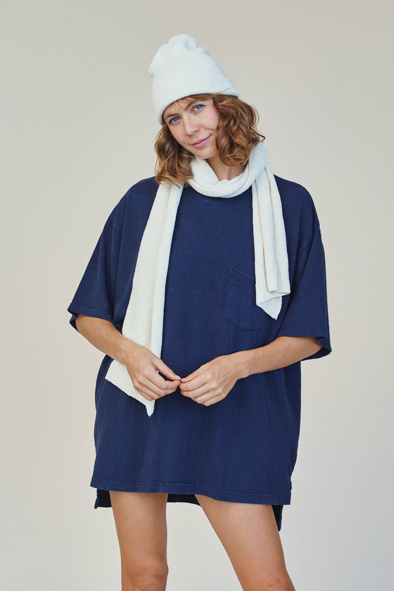 Hemp Wool Scarf - Image 4