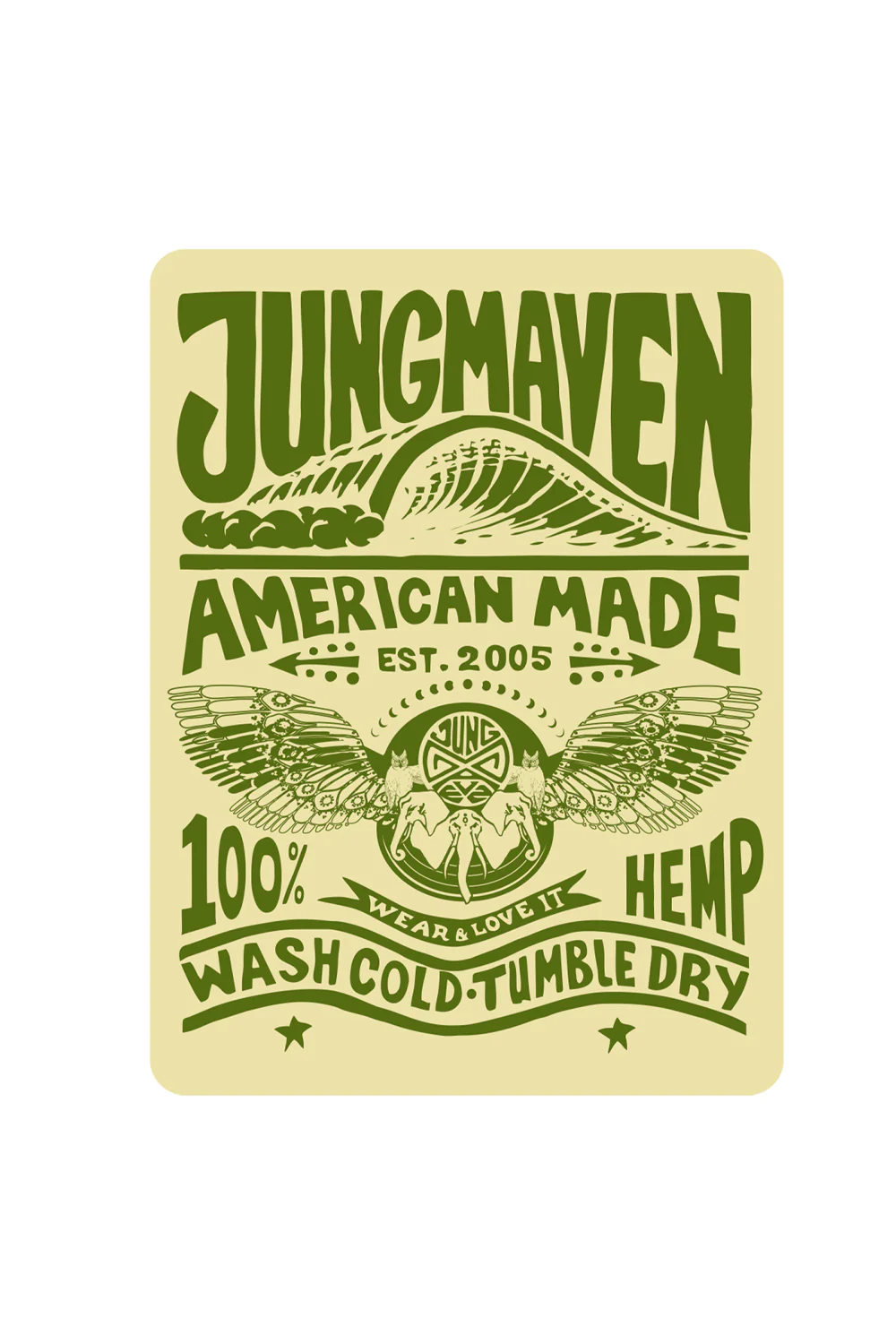 Jungmaven Stickers - Image 5